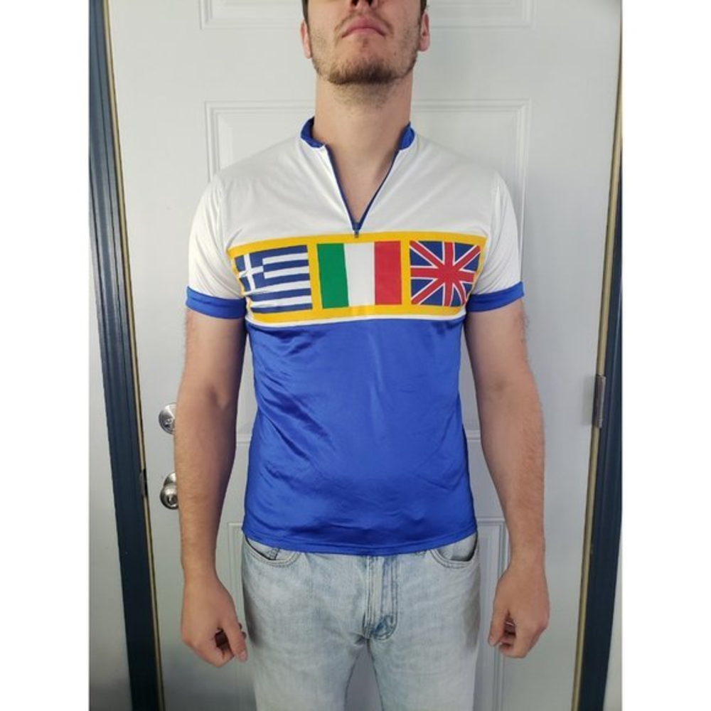 Vintage 80s Bike‎ Racing Jersey